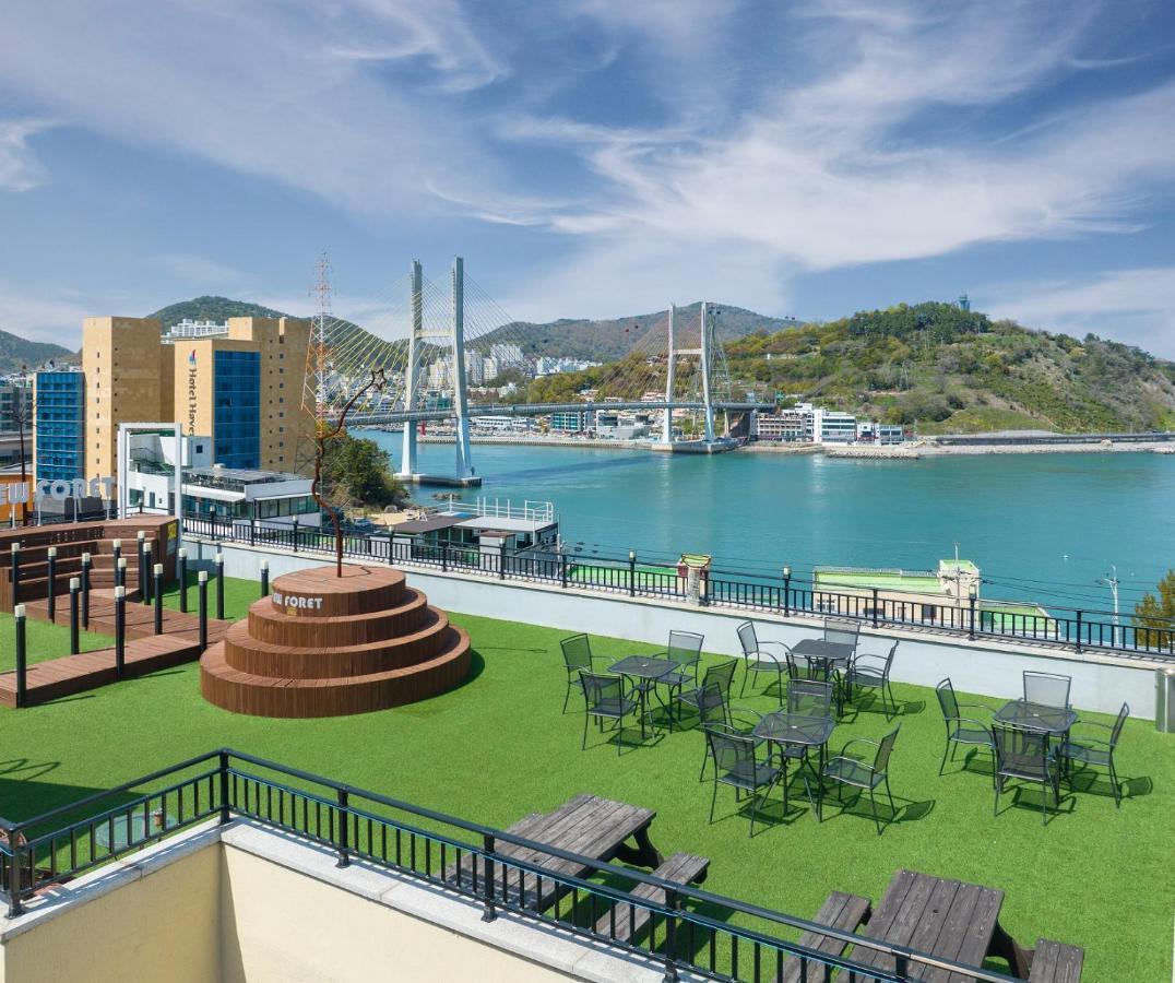 Yeosu View Foret Pension Bagian luar foto